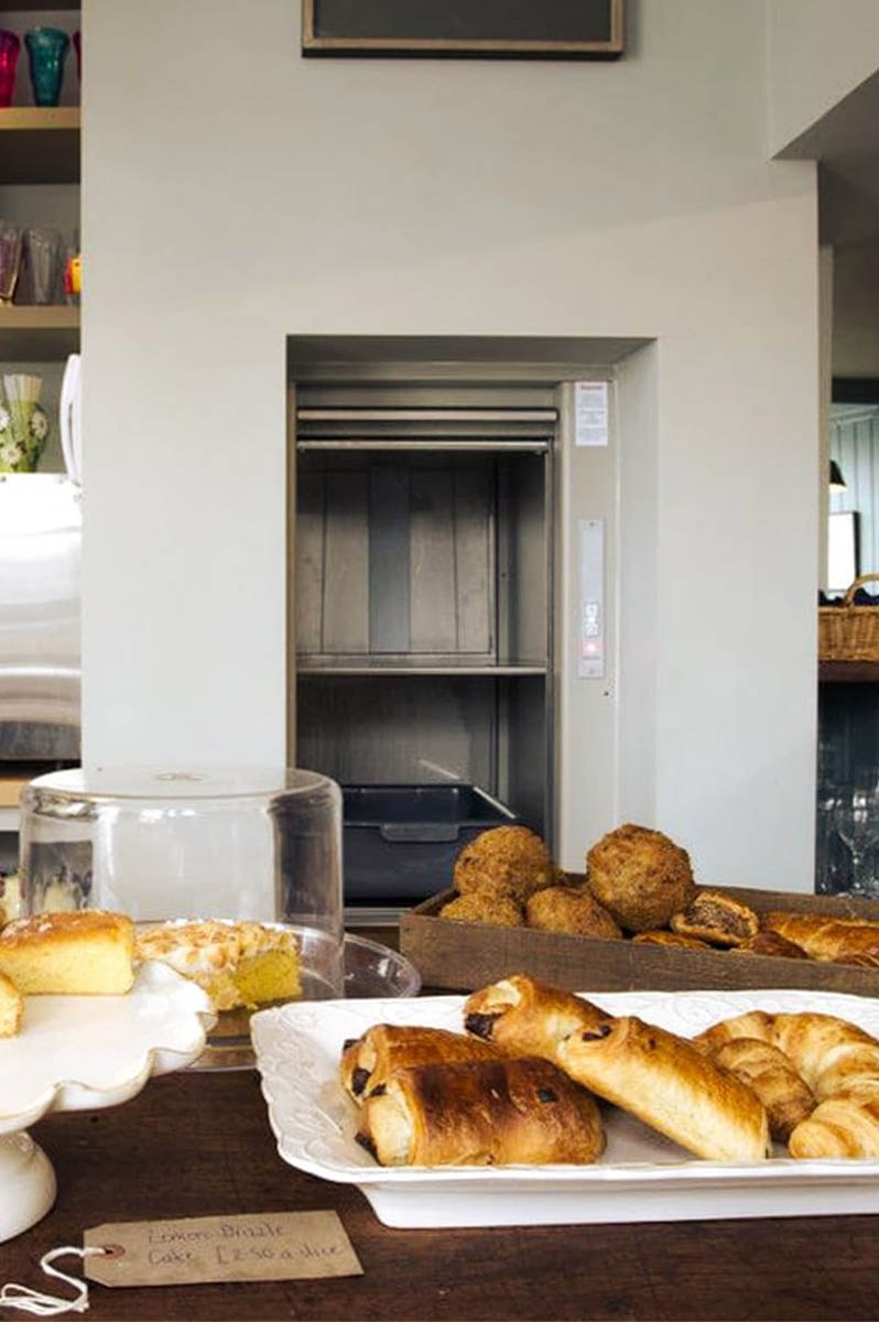 Daldoss stainless dumbwaiter cabin