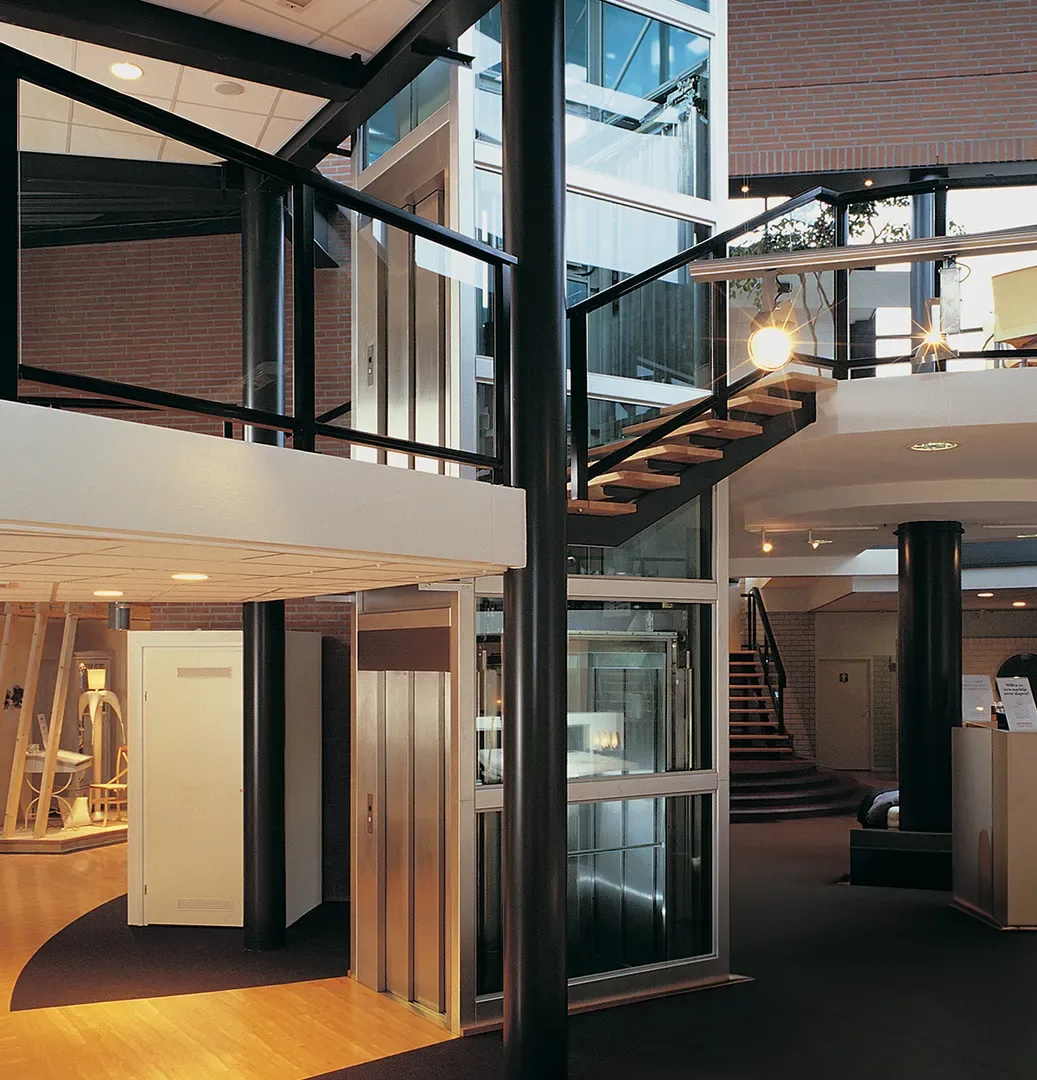 A genuine Daldoss home lift in a modern Maltese home